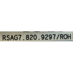 FUENTE DE PODER PARA TV HISENSE ULED / NUMERO DE PARTE 264781 / RSAG7.820.9297/ROH / HLP-7587WE / E166702 / CQC13134095636 / PANEL HD750V6U81-TAL3K1\S0\FJ\FM\ROH / DISPLAY ST7461D01-6 VER.2.1 / MODELO 75H8G